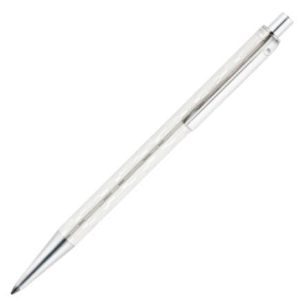 Silver `Eco Matt` Ballpoint Art Deco Silver `Eco Matt` Ballpoint Art Deco