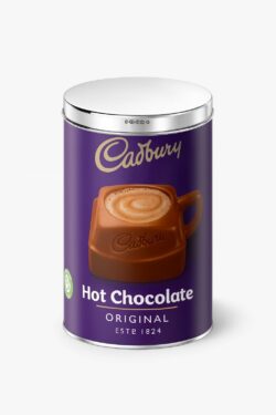 Silver Lid Hot chocolate